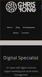 Mobile Screenshot of chrisyong.net