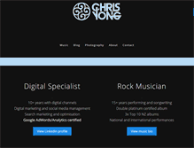 Tablet Screenshot of chrisyong.net
